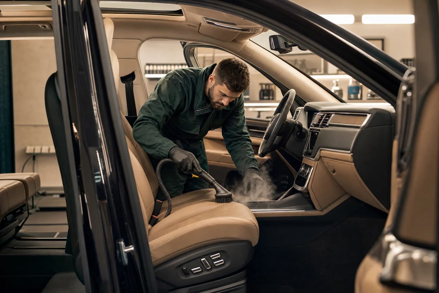 Профессиональная чистка салона автомобиля Georgia Car