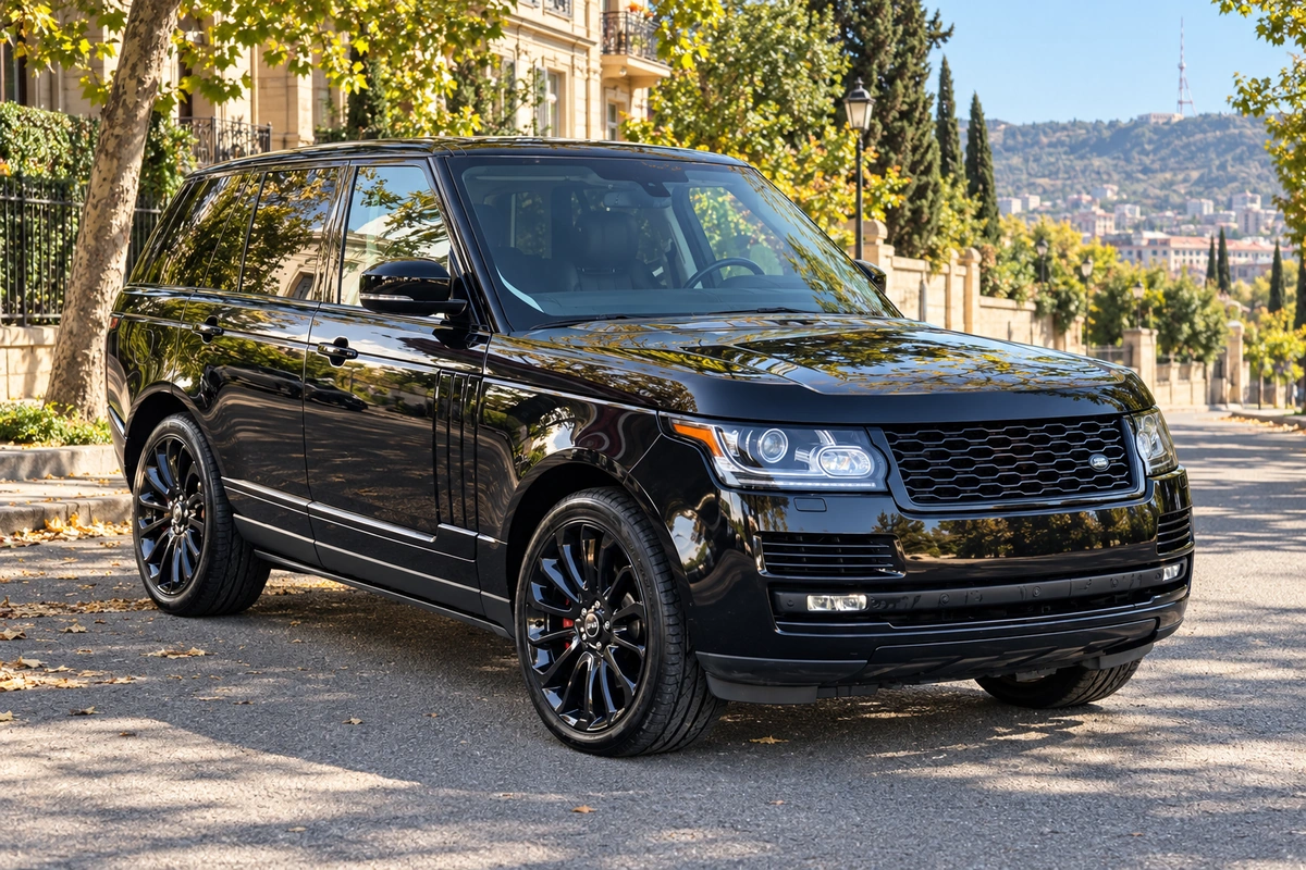 Range Rover Vogue Autobiography on a city street