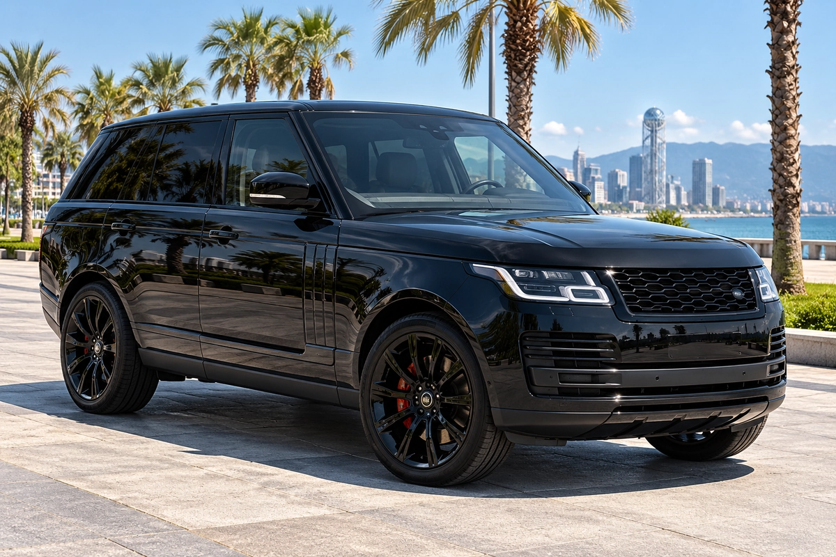 Range Rover Vogue Supercharged on a city street